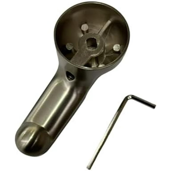 JTFH002 H79 Nickel Brushed Shower Handle Replacement Compatible with Delta 1300/1400 Series Single Metal Lever Handle, Faucet Handle Suitable for Delta Tub$$Tools & Hardware Other