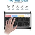 thumbnail image 2 of Monitor Pantalla Tactil NLIEOPDA CX 070 A2 US 7 Pulgadas IPS HD compatible con Raspberry Pi y Windows, 2 of 5