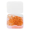 thumbnail image 1 of 20PCS Mini Plastic Coated Wire Paperclip Bear Shape Bookmark Clip File Notebook Holder, 1 of 7