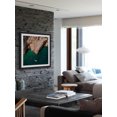 thumbnail image 6 of "Jagged Cliffs" Framed Painting Art Print, 32" x 1.5", 6 of 6