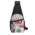 thumbnail image 3 of Disketp Sling Backpack,Multipurpose Crossbody Shoulder Bag Travel Hiking Daypack-Cute Santa, 3 of 6