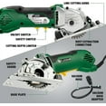 thumbnail image 5 of Rotorazer Platinum Compact Circular Saw Set - Extra Powerful - Deeper Cuts! DIY Projects - Cut Drywall, Tile, Grout, Metal, Pipes, PVC, Plastic, and Copper. AS SEEN ON TV!, 5 of 8