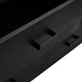 thumbnail image 5 of vidaXL Sideboard Black 110x35x70 cm Solid Pinewood, 5 of 5