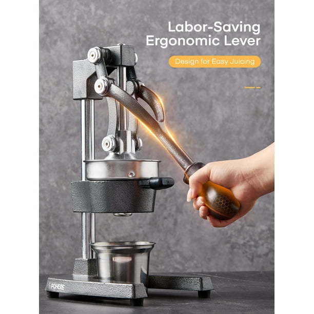 FOHERE Citrus Juicer, Commercial Citrus Press for Oranges