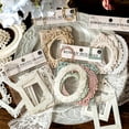 thumbnail image 4 of SPRING 10pcs Retro Style Hollow out Embossed Papers for Artistic For Background 1 European frame, 4 of 9