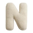 thumbnail image 1 of J To R Creative English Letter Pillow Alphabet LOVE Combination Sofa Bedside Simple Special Shaped Pillow, 1 of 8