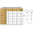 thumbnail image 5 of Fashion Womens Short Sleeve Sequin V Neck Bodycon Mini Club Dress, 5 of 5