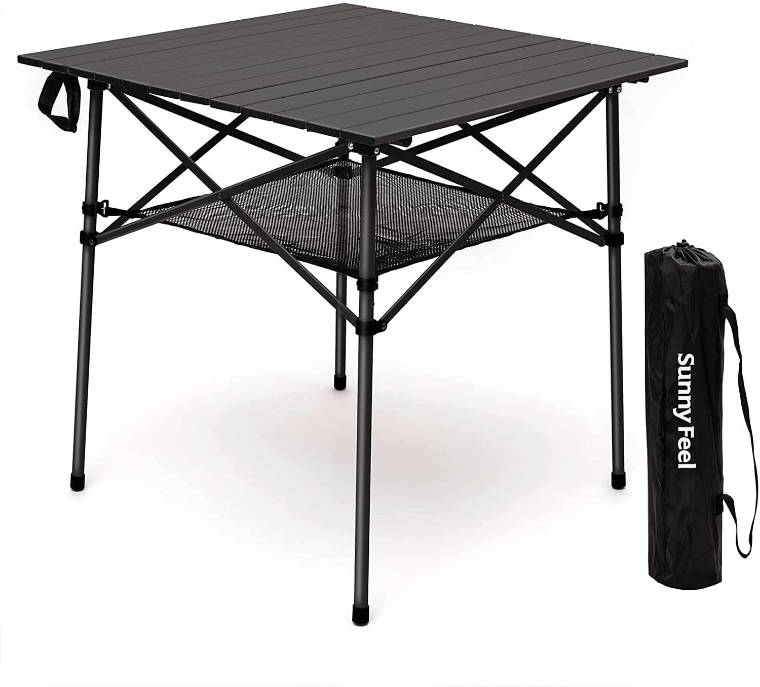 FUNDANGO Aluminum Lightweight Folding Table 3.1kg Portable Silver Camping Picnic 