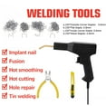 thumbnail image 6 of iMeshbean Hot Stapler Plastic Welding Car Bumper Repair Welder Gun Kit W/600 Staples Black, 6 of 9
