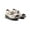 12-980 Multi White, variant on Women's Pichu Adjustable Hook and Loop Ankle Strap Sandals, Multi White, Size EU 41