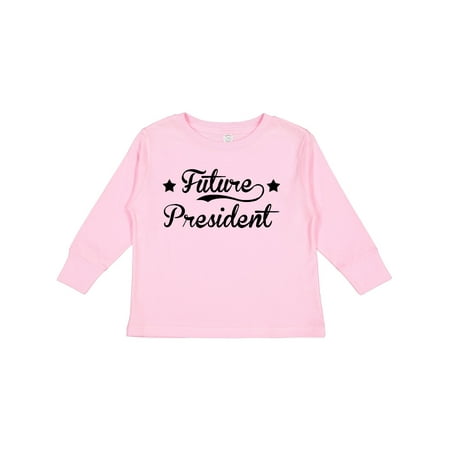 

Inktastic Future President Gift Toddler Boy or Toddler Girl Long Sleeve T-Shirt