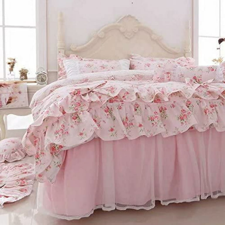 Lace Pure Satin Silk Bedding Set Adult Luxury Duvet Covers With