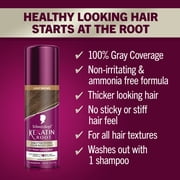 Schwarzkopf Keratin Color Root Temporary Hair Color Spray, Light Brown, 2 Oz