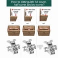 thumbnail image 4 of Hardware Folding Hydraulic 90-105 degrees Furniture Supplies Window Accessories Door Hinge Damper Buffer MIDDLE BEND, 4 of 8