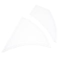 thumbnail image 1 of ADDHAT 2Ud Rulers Acrylic Quilting Template Pinwheel Shape White Practical Tools, 1 of 8
