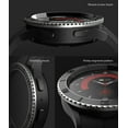 thumbnail image 7 of Ringke Bezel Styling Compatible with Samsung Galaxy Watch 5 Pro 45mm Case, Adhesive Frame Ring Cover Anti Scratch [Stainless Steel] Protector Accessory - 45-96 (ST) Silver + Black, 7 of 7