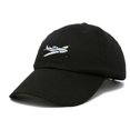 thumbnail image 4 of DALIX Aviator Airplane Ball Cap Embroidered Hat in Black, 4 of 6