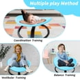 thumbnail image 6 of Jopath Kids Swivel Chair,360° Spinning Chair,200 lbs Capacity,Spinning Sensory Seat for Children,Autism-Friendly Toy with Non-Slip Metal Base,Spin Chair for Balance and Coordination,Blue, 6 of 8
