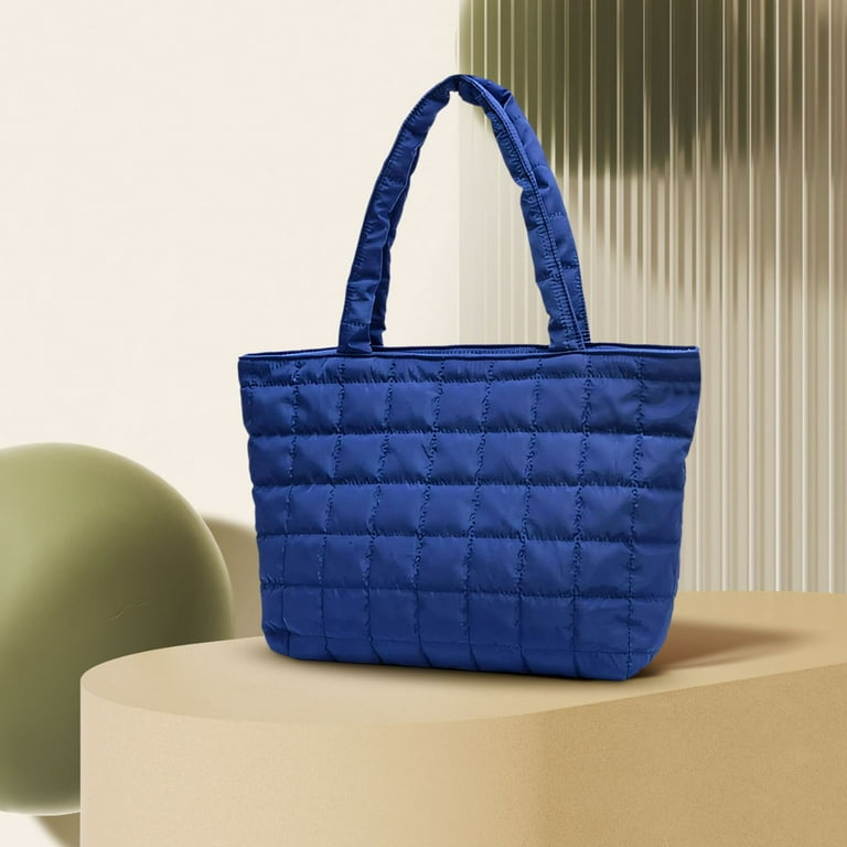 Tote Bag for Women, Quilted Tote Bag with Compartments