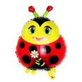 thumbnail image 1 of Balloon 50Pcs/Bag Theme Balloons Elastic Easy to Store Insects Series Cute Pattern Aluminium Balloons for Kids, 1 of 6