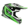 Vega Helmets MIGHTY X2 Kids Youth Dirt Bike Helmet – Motocross Full Face Helmet for Off-Road ATV MX Enduro Quad Sport