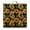 Country, variant on Dogs and Flowers Print Meditation Cushion - Oversized Square Floor Pillow for Home Decor