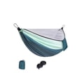 thumbnail image 2 of Portable Mesh Hammock with Spreader Bars and Carrying Bag, Breathable and Easy to Install for Camping, Backyard and Patio, 2 of 6