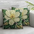 thumbnail image 3 of Awypu  Magnolia Flora Cosy Throw Cushion Cover Beautiful Blooming Magnolia Flower Isolated On White Background Pillow Cover  Decorative for Living Bedroom/Office for Men Women, 3 of 5