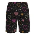 thumbnail image 6 of Naloa Heart and Stars Men's Beach Shorts, Surfing shorts, Swim trunks, Quick Dry Swim Trunks for Surfing Beach Fun - Large, 6 of 9