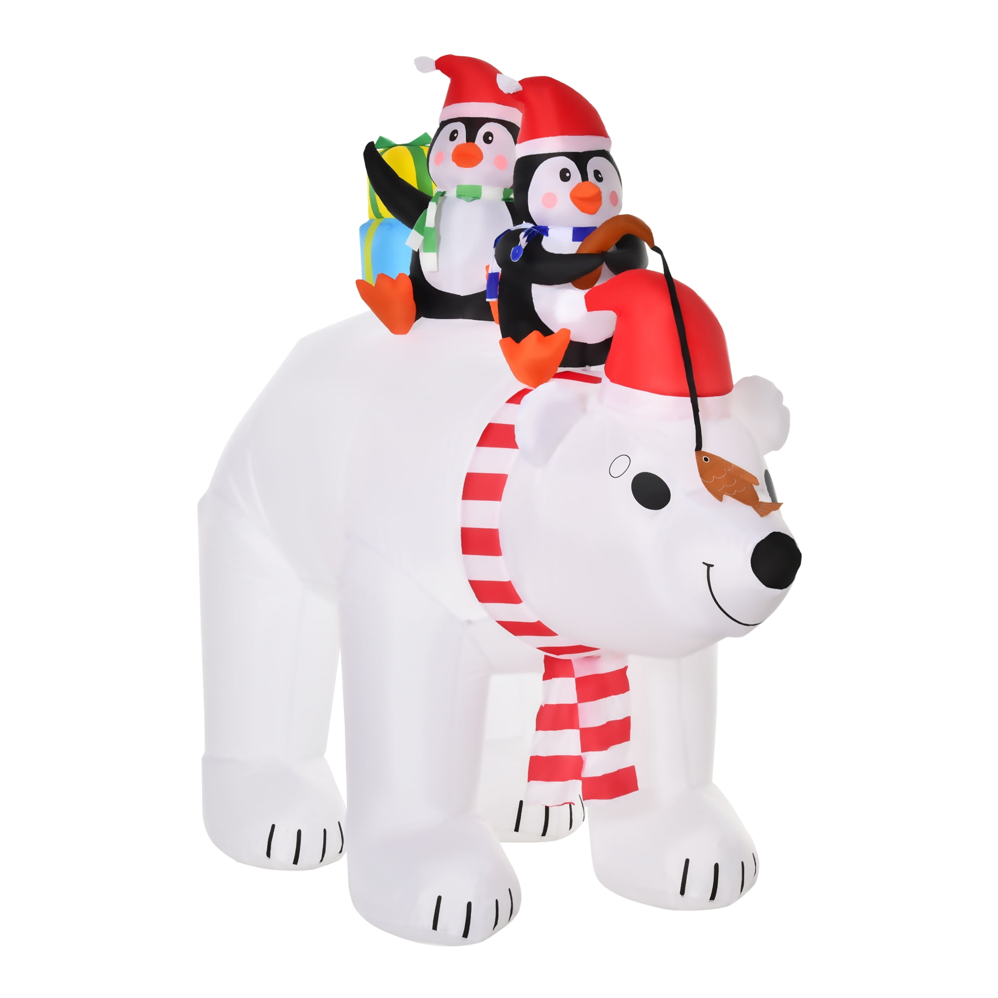 holiday polar bear clip art