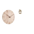 thumbnail image 1 of Reloj de pared redondo de madera y resina, hora precisa, estatua abstracta, escultura creativa para dormitorio y sala de estar, adecuado para regalar,, 1 of 8