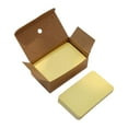 thumbnail image 2 of 100 Pack Small Blank Business Cards 3.5x2 for DIY Gift Favor Tag Card Making Yellow, 2 of 8
