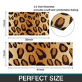 thumbnail image 7 of Gold and Black Of Leopard Print Kitchen Rugs Sets Of 2,Anti Fatigue Kitchen Mat Rugs Non Slip Washable,Decorative Kitchen Floor Mats for Kitchen,Sink,Laundry,17"x30"+17"x47", 7 of 7