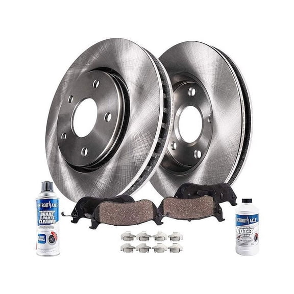 Front Brake Pad and Rotor Kit - Compatible with 2008 Chevy Cobalt Sport
