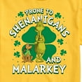 thumbnail image 3 of Dr. Suess - The Grinch - Prone To Shenanigans Malarkey - St Patrick's Day - Men's Short Sleeve Graphic T-Shirt, 3 of 5