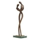 thumbnail image 5 of Tooarts Abrazo Pareja Escultura Abstracta de Latón Exquisita Artesanía Tooarts Escultura de metal, 5 of 6