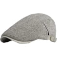 thumbnail image 5 of CoCopeaunts Beret Hat Male Female Autumn Winter Hat Adjust Flat Ivy Cap Striped Artist Painter Beret Hat Newsboy Cap, 5 of 7