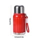thumbnail image 3 of Botella de agua de acero inoxidable con aislamiento | Termo de 600 ml para bebidas frías y calientes | Conserva la temperatura durante 6 horas | Taza portátil para viajes, oficina y camping, 3 of 6
