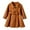 Brown, variant on WREESH Baby Clothes Girls Dress Coat Girls Winter Jackets Button Peacoat Toddler Lie Fallow Clothes Outwear Beige