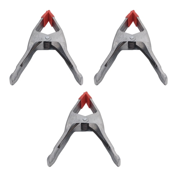 Abrazadera de resorte de metal, 3 piezas Abrazadera de resorte de resorte de 9 pulgadas Carpintería Un diseño elevado de clip