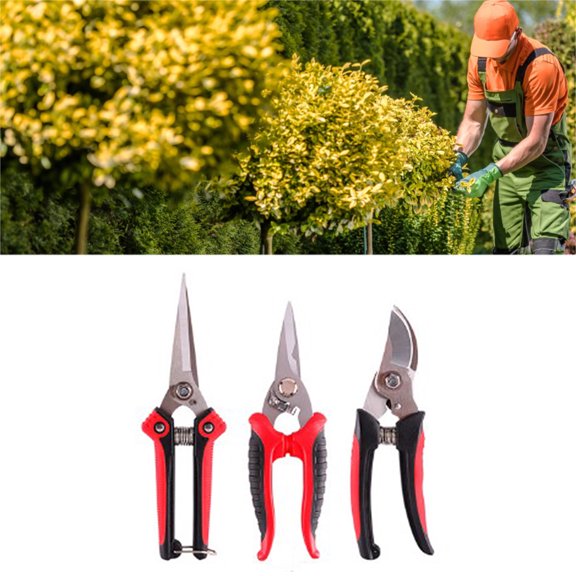 Tijeras de podar de jardinería NikouMX 3 piezas