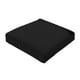 thumbnail image 1 of Funda de cojín de silla de comedor, funda de cojín de Jacquard elástica para comedor, cocina, de asiento de silla extraíble lavable negro, 1 of 9