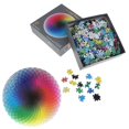 thumbnail image 4 of 1000 pcs/set Rainbow  Jigsaw Puzzle Colorful Geometrical Photo Adult Kids, 4 of 6