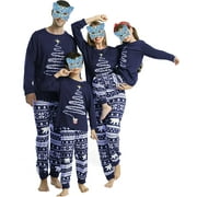 GRNSHTS Christmas Family Matching Pajamas Set Adult Mens Womens Kids Sleepwear Nightwear