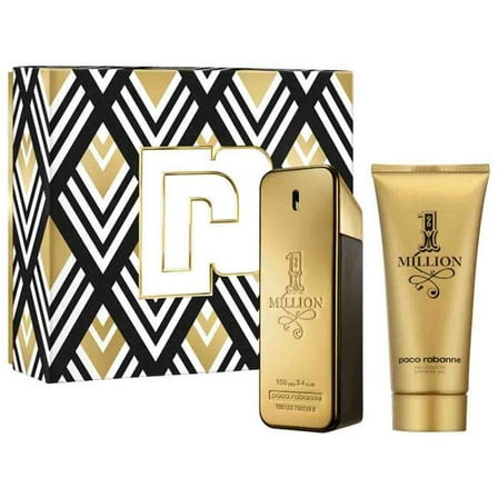 Paco Rabanne 1 Million 2 Piece Gift Set  for Men 3.4 oz EDT Shower Gel