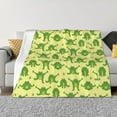 thumbnail image 1 of Fotbe Funny Frogs Manta de Franela con Estampado, Manta Ultrasuave para Cama, Sofá, Auto, Hipoalergénica y Antibolitas-50"x40", 1 of 6