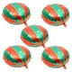 thumbnail image 1 of KAKOWELY 5 globos navideños de aluminio para decoración de fiestas navideñas., 1 of 4