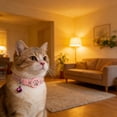thumbnail image 5 of Cat Tracker Collar for Small Cats , Compatible Cat Collar with Airtag and Bell, Pet Collar with Apple Find My for Cats, Kittens & Small Dogs(Collar + tracker), 5 of 6