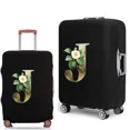 thumbnail image 1 of Luggage Cover Protective Suitcase Trolley Case Dust Cover 18 To 28 Inch Golden Flower Series Pattern Elastic Travel Protective 8Golden flower J M, 1 of 6