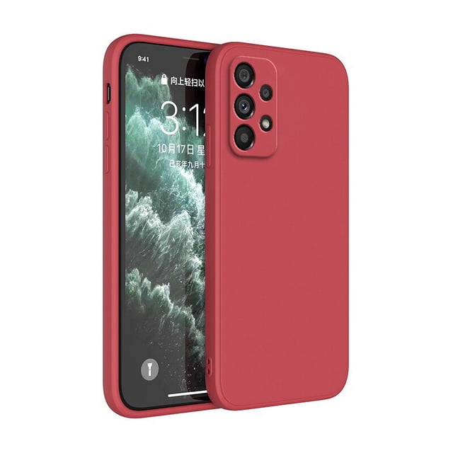 Funda de teléfono básica para Samsung Galaxy A04S, A22, A32, A42, A52, A52S, A72, A13, A23, A33, A53, A54, A73, 5G, fundas clásicas de silicona líquida suave comercio de xuanjing unisex